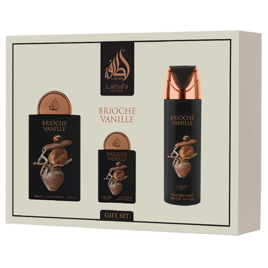 Giftset Brioche Vanille - 3pcs - 100ml