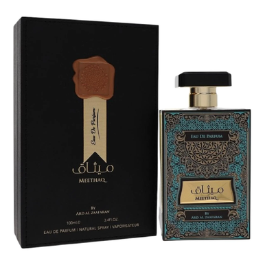عطر ميثاق أو دو بارفان للجنسين من أرض الزعفران – 100 مل