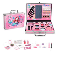 Mermaid Make-Up Beauty Case – Large Pretend Makeup Play Set | FT2123