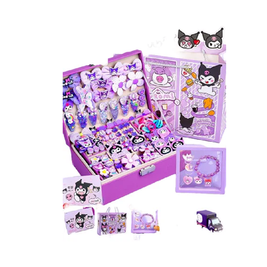 Princess Bracelet DIY Jewelry Set with Desk Mirror Storage Box | L5250Z