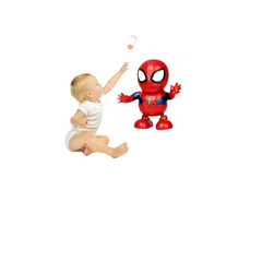Spider-Man Dancing Hero Toy with Lights & Sound – Red | LT117875