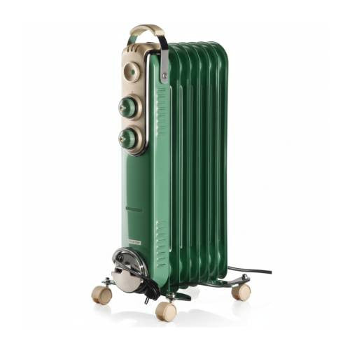 Ariete Vintage Oil Radiator 7 Fins 1500W - Green | 837/04