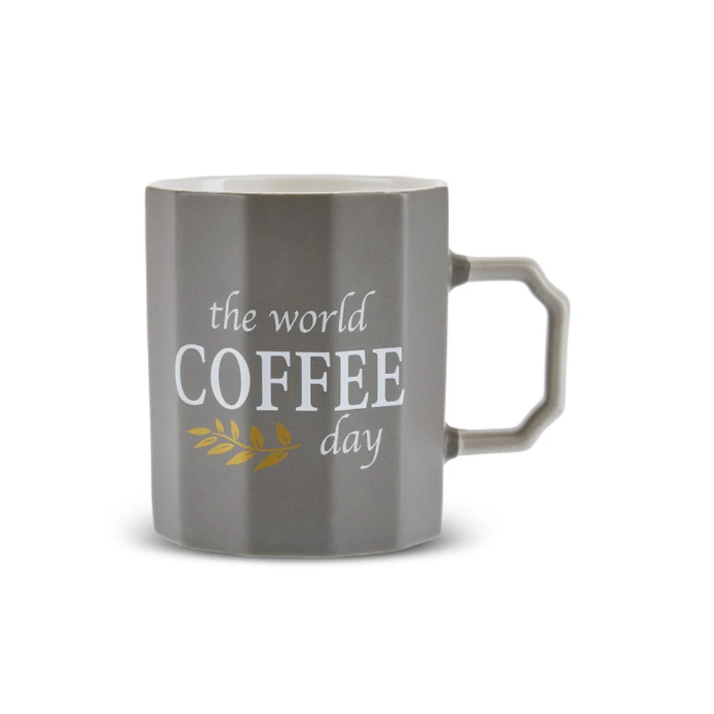 Karaca Latte 325ML Gray Coffee Mug | 153.09.01.5404
