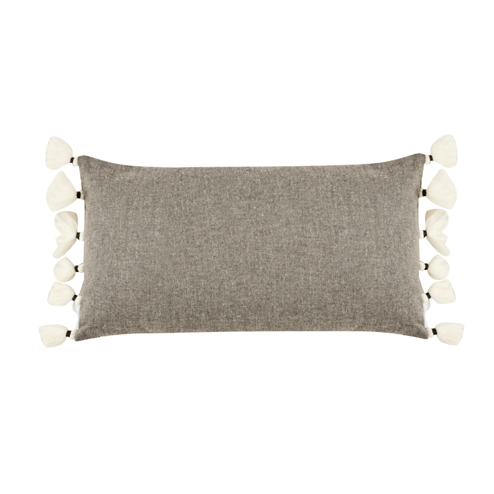 Karaca Home Arina 55cm Anthracite Filled Cushion | 153.09.01.6791