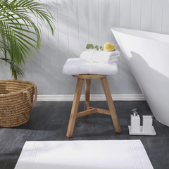 Karaca Home Aquasoft 100% Cotton White 85x150cm Bath Towel | 200.20.01.0652