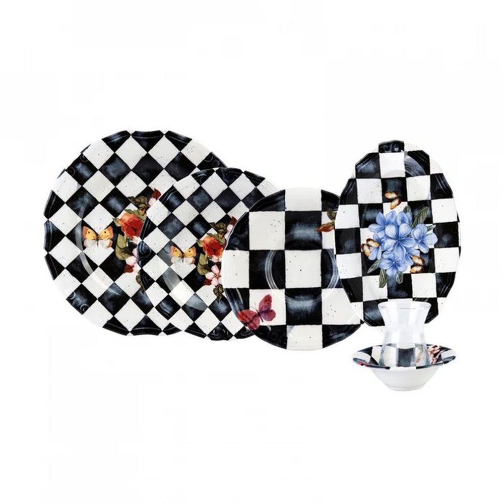 Karaca Alise 26-Piece Breakfast Set for 6 People | 153.03.08.0251