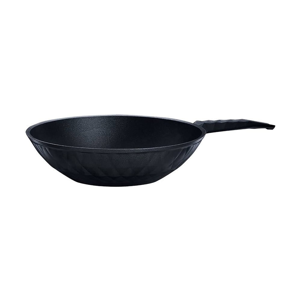 Karaca Bio Diamond Antibacterial Handle Induction Base 28cm 2.9L Wok Pan | 153.03.08.0420