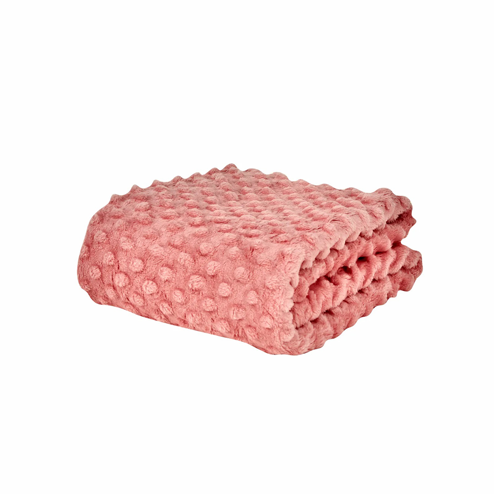 Karaca Home Baby Lily Pink Bud 90×110cm Blanket | 200.22.14.0323
