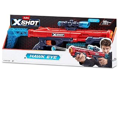 XShot Hawk Eye Dart Blaster – 16 Darts | 36435