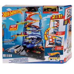 Hot Wheels City Transforming Race Tower Track Set | HKX43