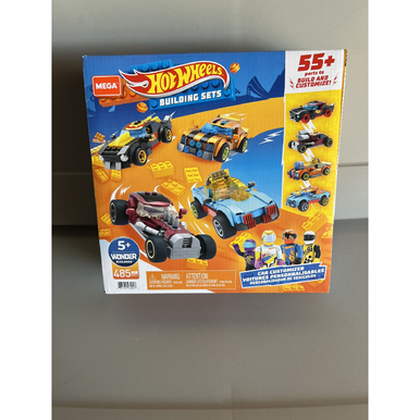 MEGA Hot Wheels Building Sets – Car Customizer (485 Pieces) | GVM13