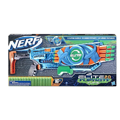 Nerf Elite 2.0 Flip-16 Blaster with 16-Dart Capacity | 95126