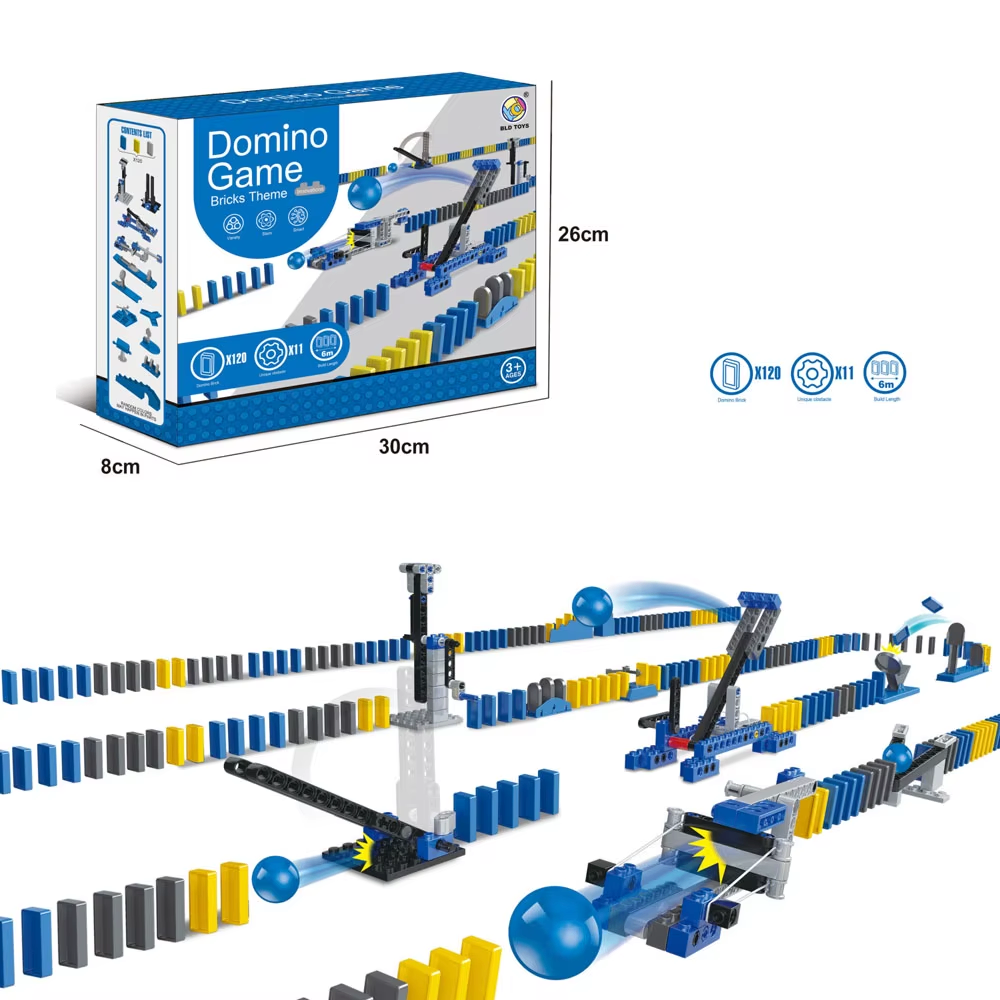 Domino Game Bricks Theme Set | B7409
