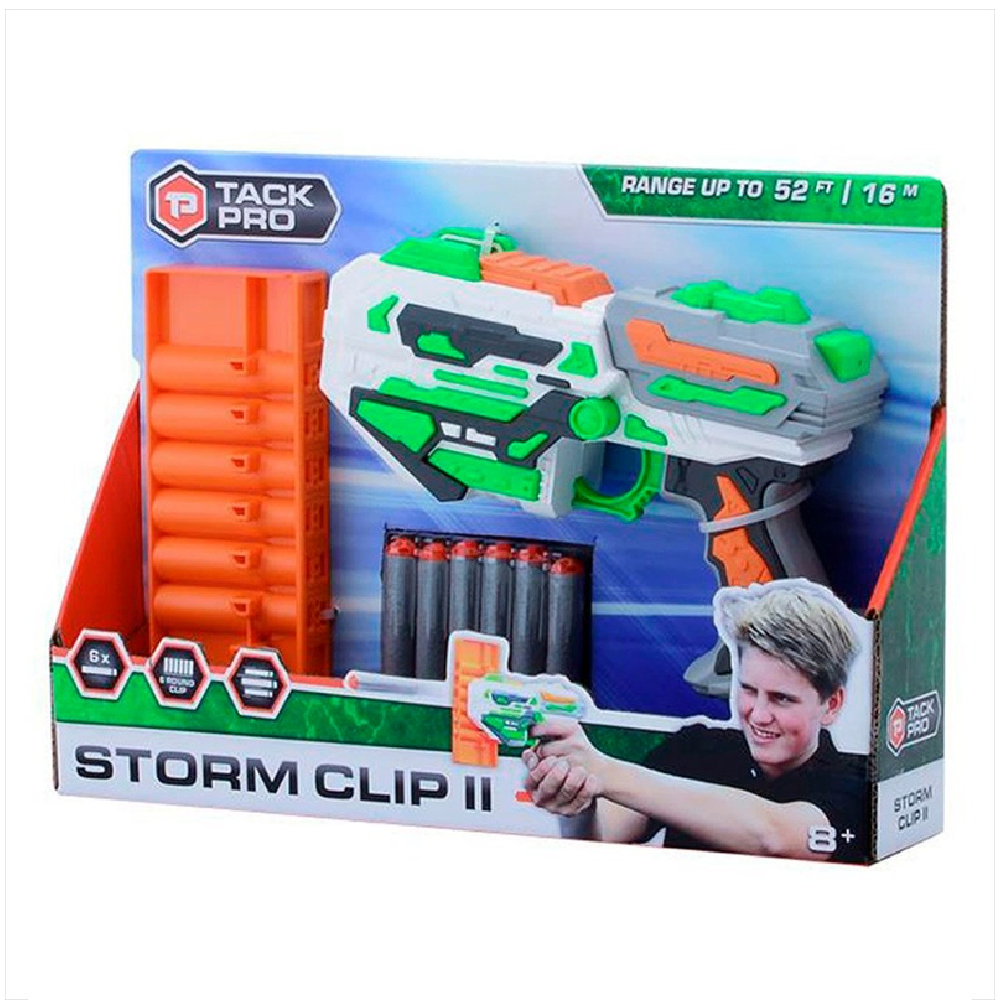 Tack Pro Storm Clip II High-Speed Soft Bullet Gun | FJ2896