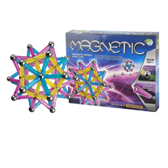Magnetic World High-Class Construction Set – Transparent | JH6812C