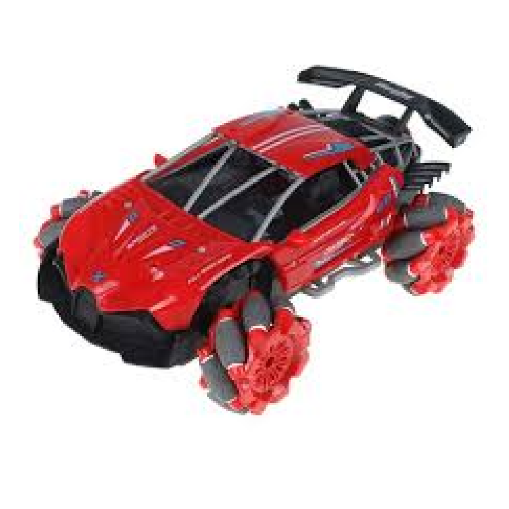 RC Drift Car 1:18 with Spray Effect – 2.4GHz Remote Control (Red) | 168-T4