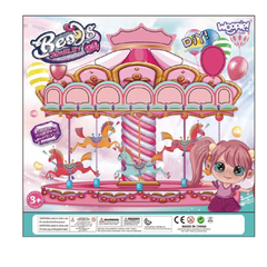 Beads Jewelry DIY Creative Set – Carousel Theme Craft Kit | 338-1056