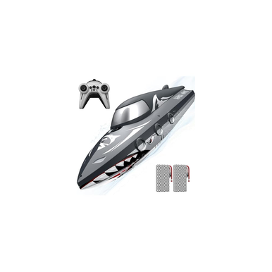قارب سباق آر سي عالي السرعة من Airship Shark Wave – رمادي 2.4 جيجاهرتز | G4a102-1