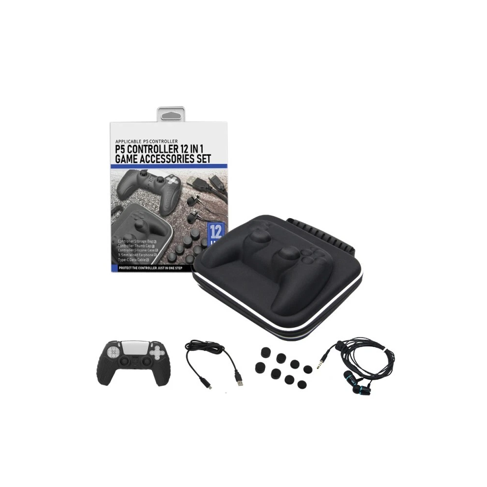 Ps5 Controller 12 in 1 Game Accessories Set