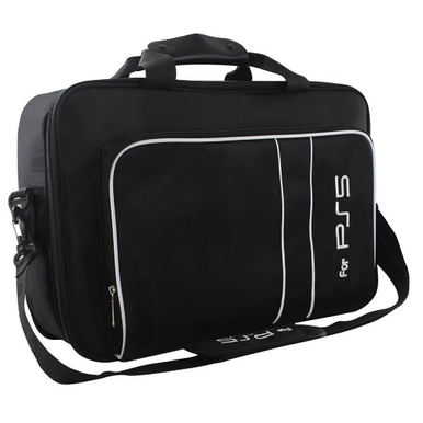 PS5 Carrying Case, Travel Bag Case for PS5 Console Disc/Digital Edition, Storage Bag Protective Shoulder Bag for Playstation 5 Accessories