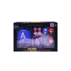 Hero Attack Superhero Mask & Accessories Set – Captain America Theme | WL8821A