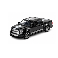Pickup Truck Toy – Black Die-Cast Off-Road Model with Open Doors | HCL-903
