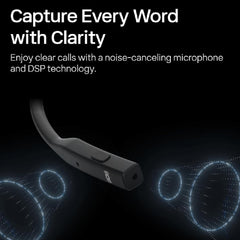 Shokz OpenComm2 UC Bone Conduction Headset - Black