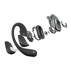 SHOKZ OpenFit 2+ True Wireless Open-Ear Sport Earbuds with Dolby Audio - Black