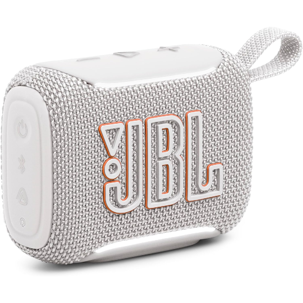 JBL Go 5 - Ultra-Portable Waterproof & Drop-Proof Speaker - White| JBL-GO5-WHT