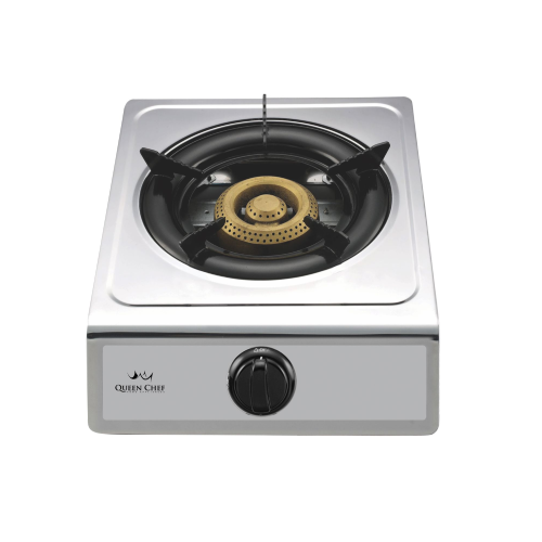 Queen Chef Table Gas Stove Single Burner - Stainless Steel | QCGS-01S