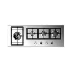 Sensus PRO4G1T112SICIX Gas Hob 112cm Stainless Steel | SNSWBHOBPRO4G1T112SICIX