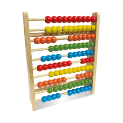 Wooden 10-Row Traditional Abacus | 321-5