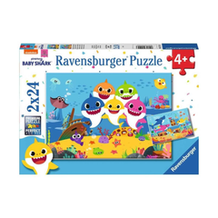 Ravensburger Baby Shark Jigsaw Puzzle 2x24 Pieces | 407-9