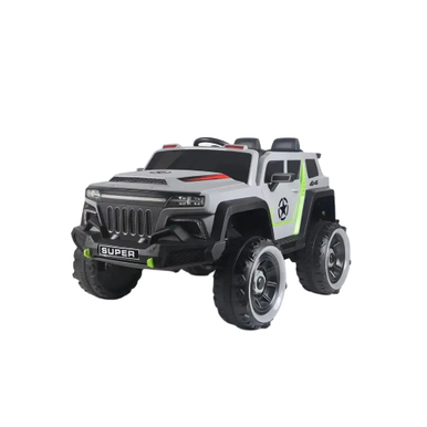 سيارة أطفال كهربائية للطرق الوعرة (SUV) - رمادي | FT-7688/G