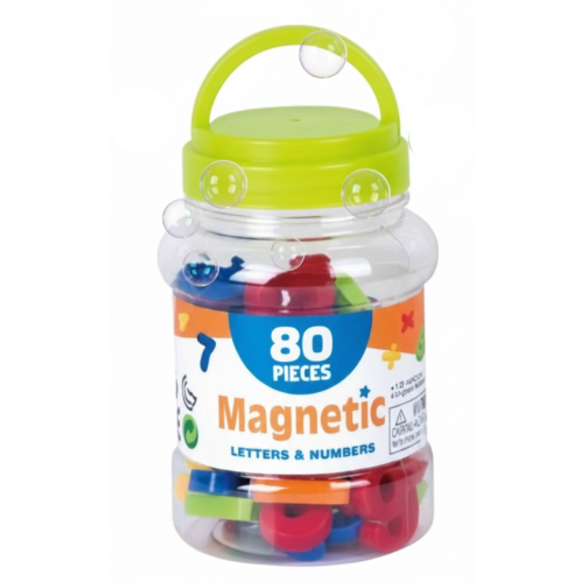 Magnetic Letters Numbers Educational Toy Set 80 pieces | HM2251A