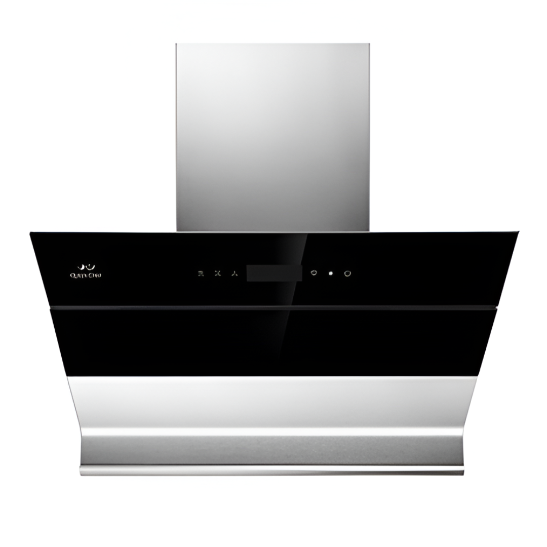 Queen Chef Decorative Hood - Black & Silver | W819