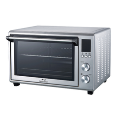 Queen Chef 55L Digital Electric Oven with Double Glass Door Convection - Stainless Steel | QCEO55DS/S