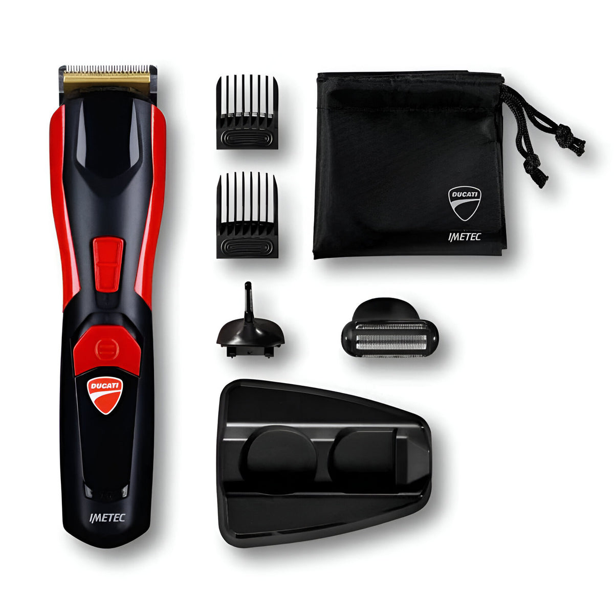 Imetec Ducati Grooming Kit 8-in-1 with Titanium Blades | 11612