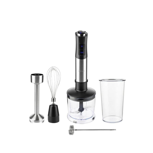 Zilan 5-in-1 Vertical Mixer, 1200W Power, 12-Speed Settings, Turbo Function, Digital Display – Stainless Steel | ZLN3939