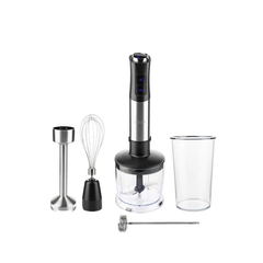 Zilan 5-in-1 Vertical Mixer, 1200W Power, 12-Speed Settings, Turbo Function, Digital Display – Stainless Steel | ZLN3939