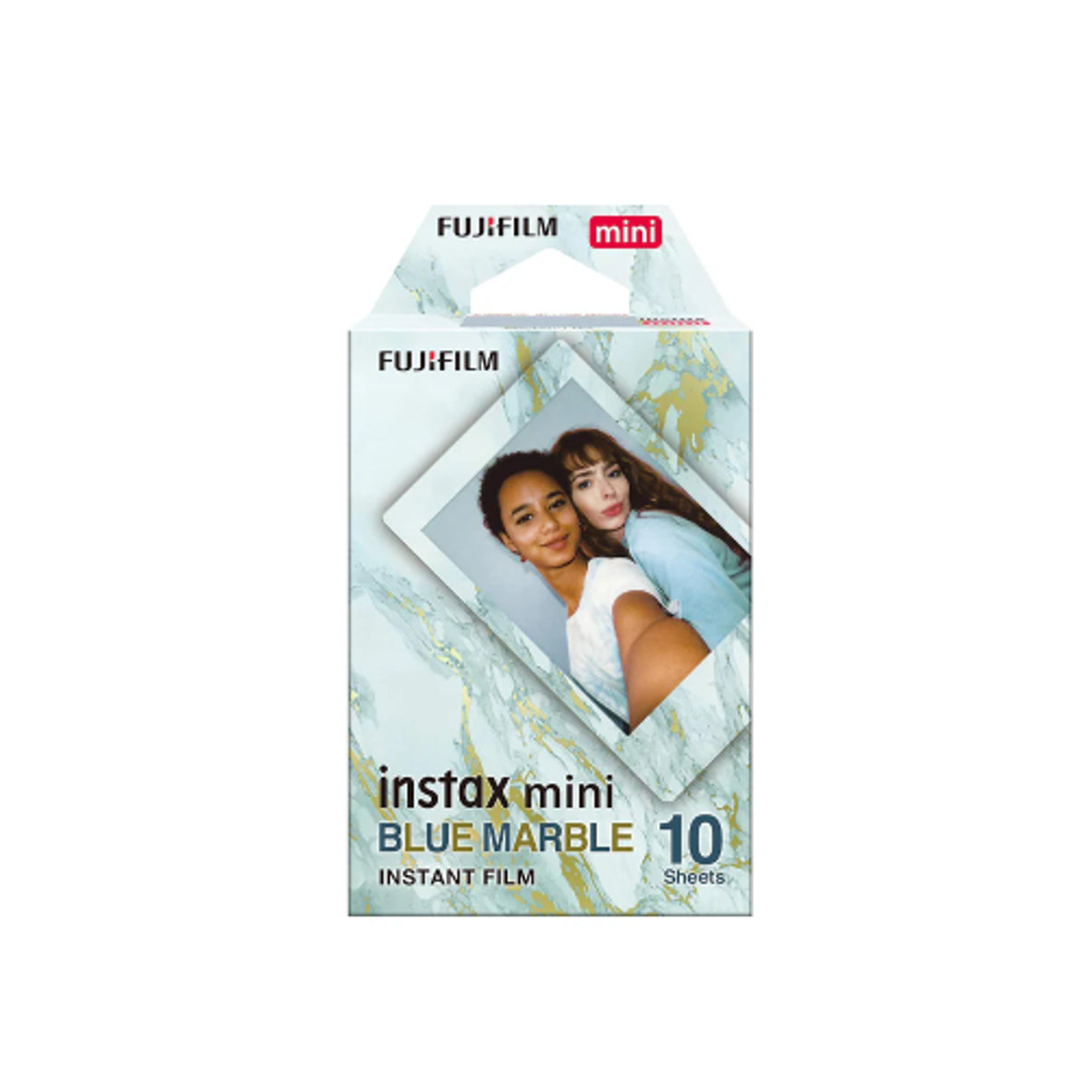 Fujifilm Instax Mini Blue Marble Film - 10 Sheets | FUJFMINSTAXMINI1PKMARBL