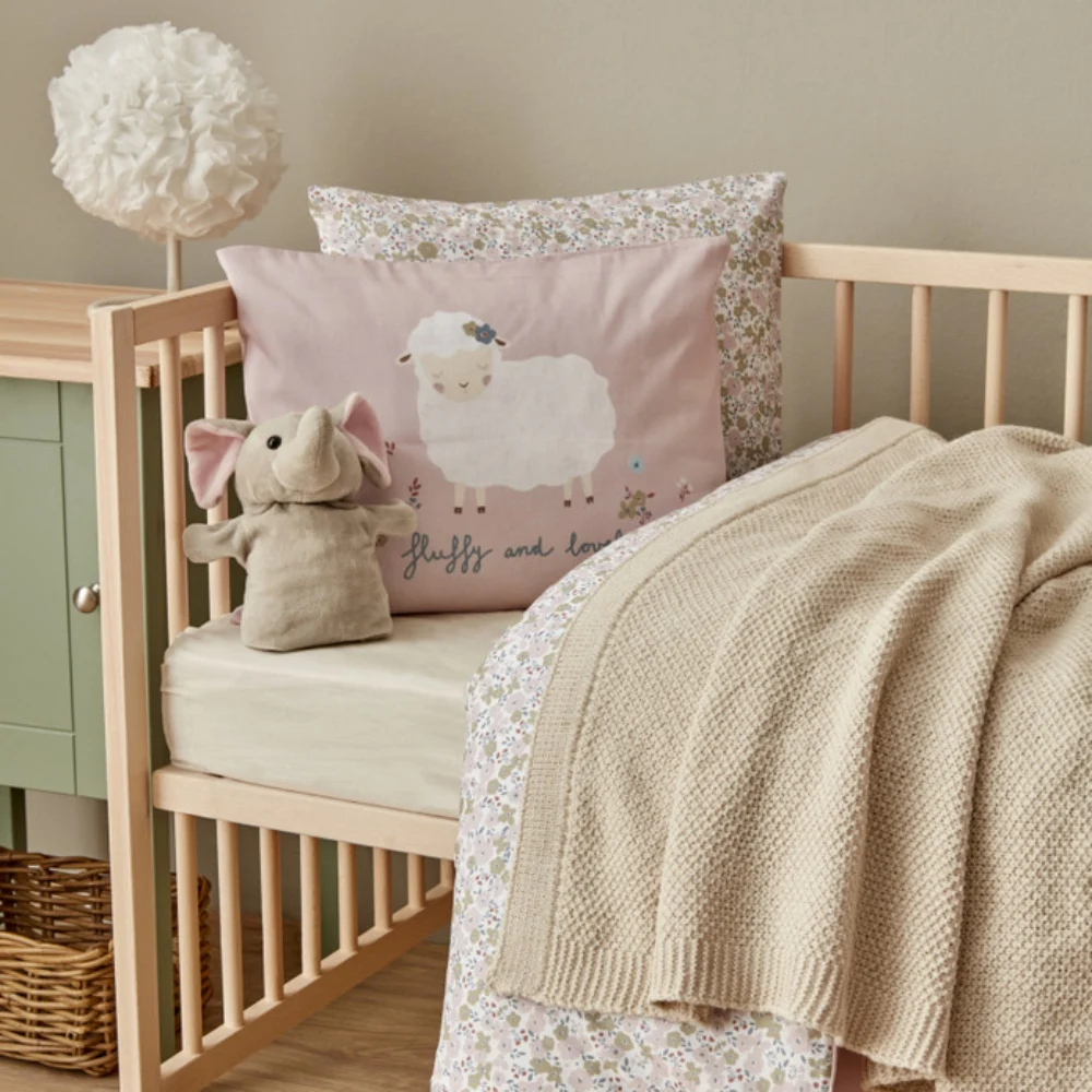Karaca Home Little Honey Beige Knitted Baby Blanket | 200.22.11.0085