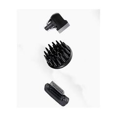 Queen Chef 65W Electric Hair Comb, 130–230°C, LED – Black | QCB-207 B