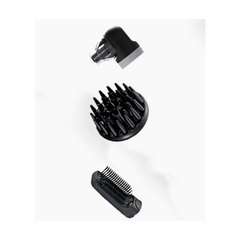 Queen Chef 65W Electric Hair Comb, 130–230°C, LED – Black | QCB-207 B