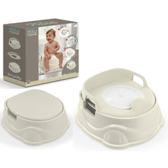 Dolu 3-in-1 Baby Potty Training Set – Potty Chair, Toilet Seat Adapter & Step Stool – Beige