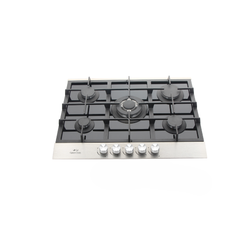 Queen Chef Built-in Gas Hob 5 Burners - Black | QCHB70-5GSG (A)