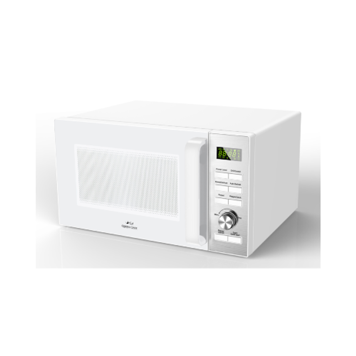 Queen Chef Large 28L Digital Microwave 900W – White | QCMD-28/W