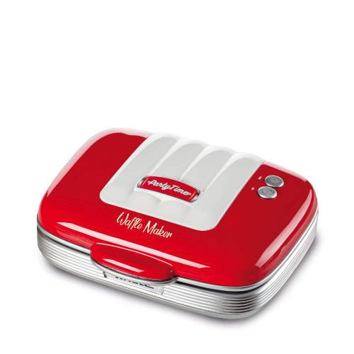 Ariete Red Waffle Maker Party Time | 1973/00