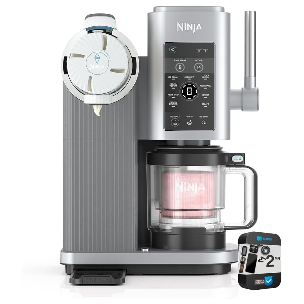 Ninja CREAMi Scoop & Swirl Ice Cream Maker 13-in-1 Programs