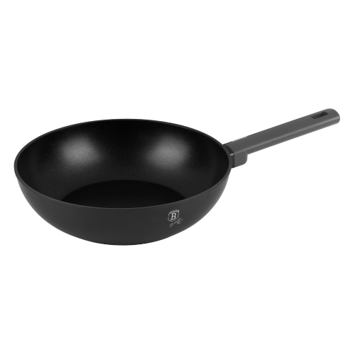 Berlinger Haus Wok 28 cm – Matte Anthracite | BH/8123